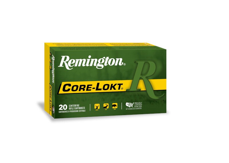 Remington Ammunition 20057 Core-Lokt 6.5PRC 140gr Pointed Soft Point 20 Per Box/10 Case